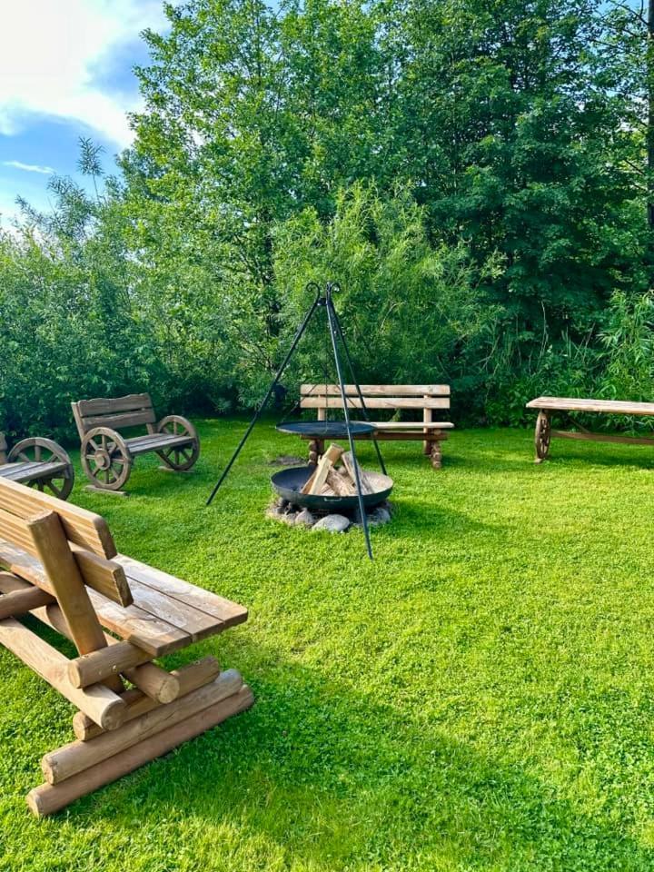 Rybaczowka Luknajno Villa Mikołajki Exteriör bild